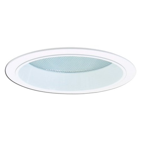 6 Reflector With Regressed Prismatic Glass Lens Trim